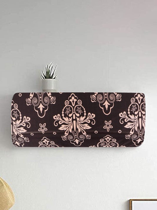 Black Brocade - Dustproof & Machine Washable AC Cover