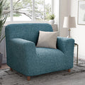 Bouncy Teal Sofa Cover - Dustproof Water-Proof Streachable