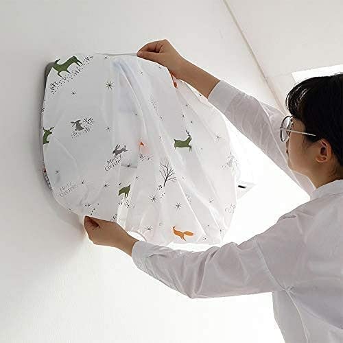 White Art - Dustproof & Machine Washable AC Cover