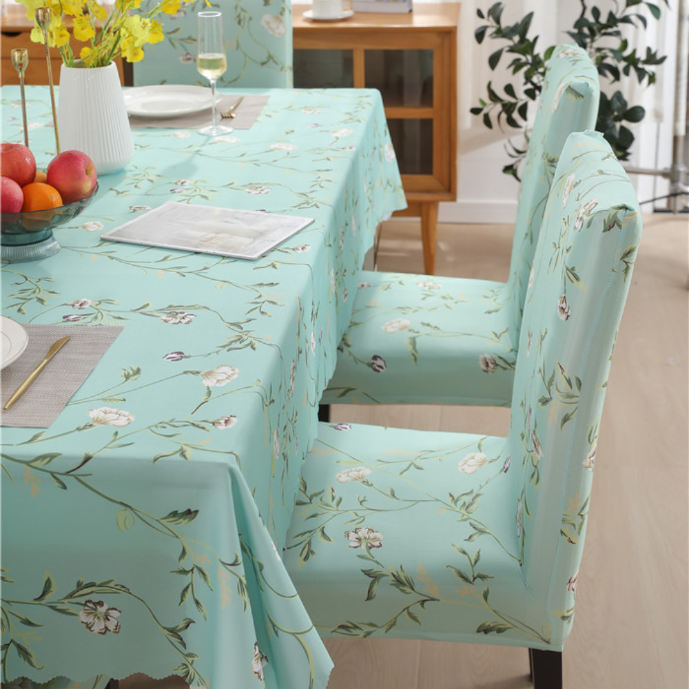 Pastol Green Forest Covers – Dustproof, Stain-Free, Water Resistant & Washablee Fabric