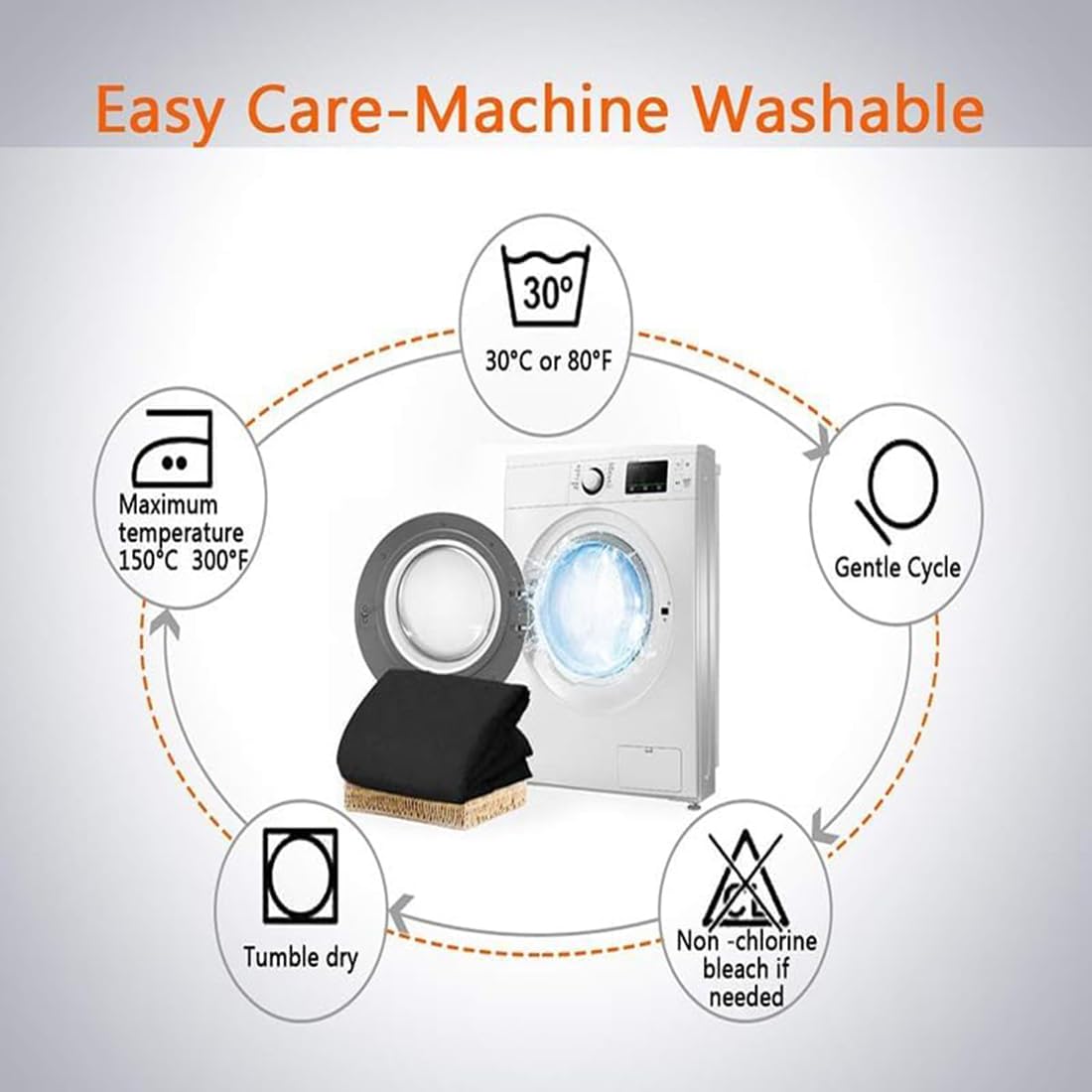 Beige Brocade Chair Cover