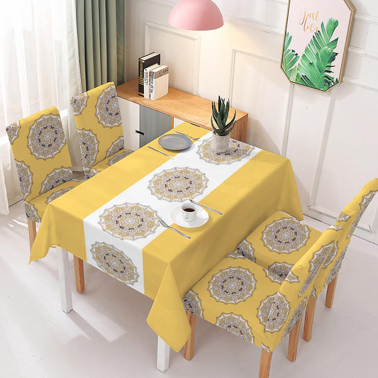 Mustard Rangoli – Dustproof, Stain-Free, Water Resistant & Washable