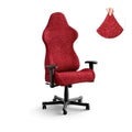 Bubble Maroon Chair Cover - Fit For All Size Office Chair Slipcover, Microfibra Collection