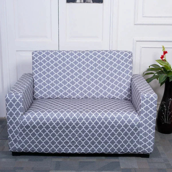 Grey Diamond - Exclusive Stretchable Sofa Cover
