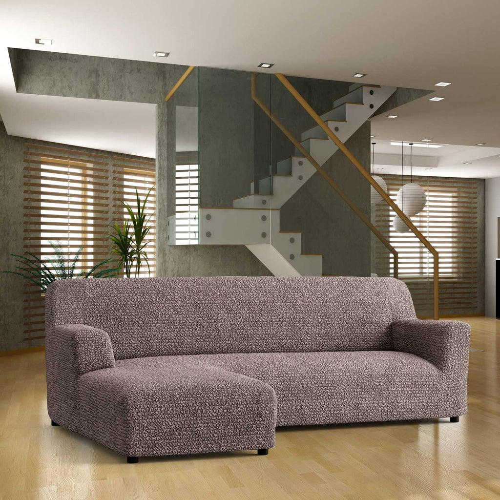 Bouncy Cappuccino Sofa Cover - Dustproof Water-Proof Streachable - Microfibra Collection