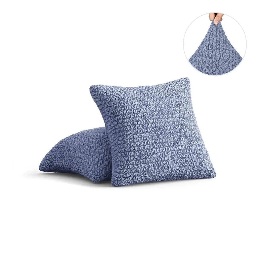 Blueberry Solid - Pillow Slipcovers, Microfibre Collection