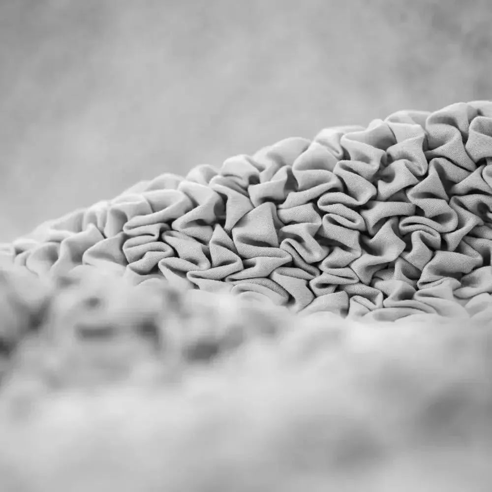 Light Grey Solid - Corner Sofa Slipcover, Microfibra Collection