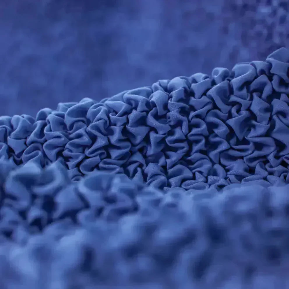 Bubble Blue Chair Cover - Fit For All Size Office Chair Slipcover, Microfibra Collection