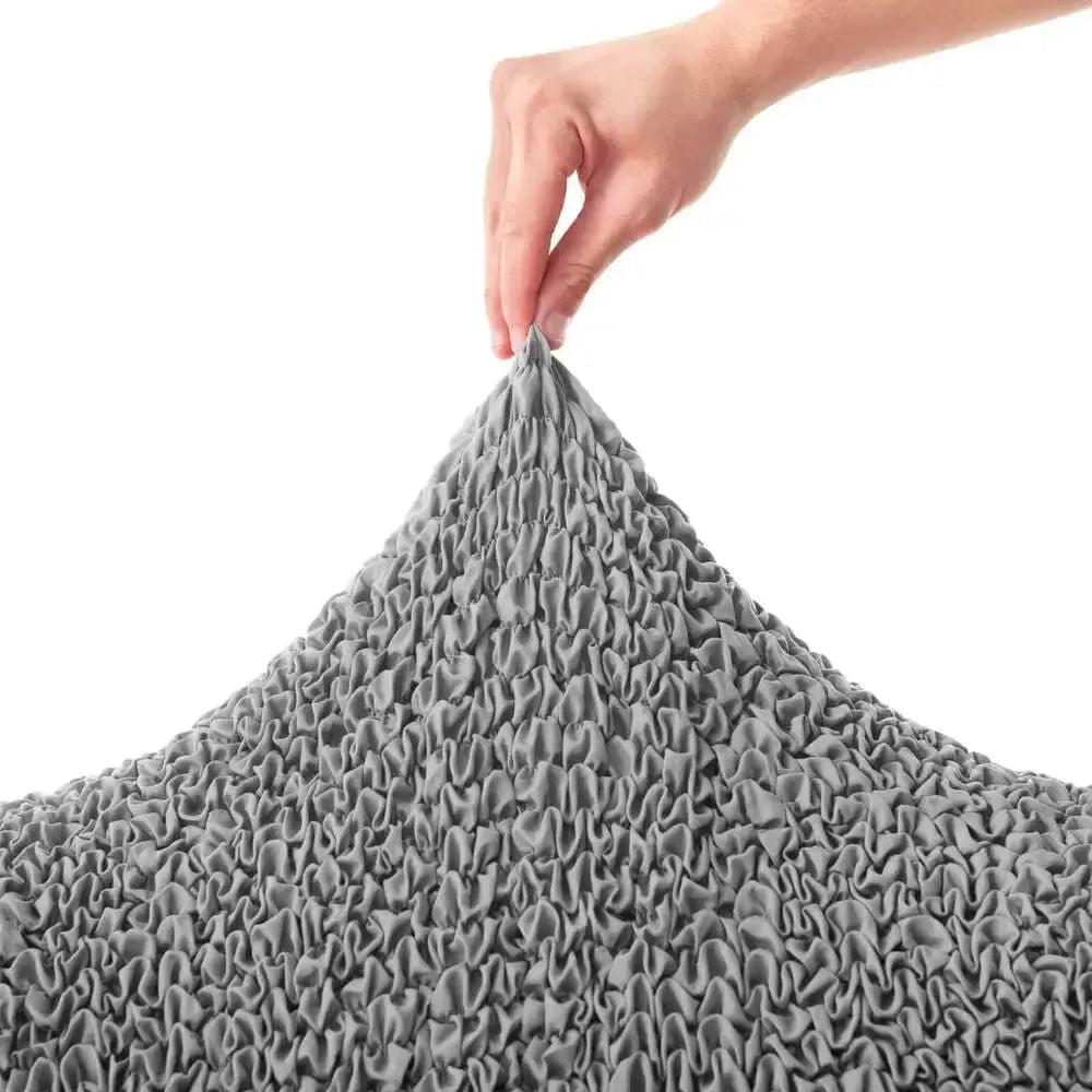 Ash Solid - Corner Sofa Slipcover, Microfibra Collection