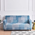 Ocean Grid - Luxury Quality Strechable & Dust-proof Sofa Cover