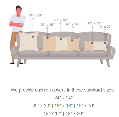 Dustproof, Waterproof & Machine-Washable Cushion Covers - Maroon