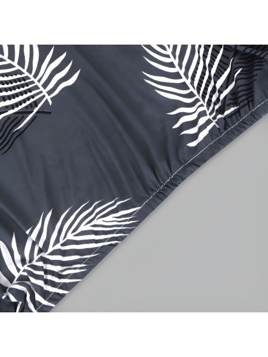 Charcoal Fern - Dustproof & Machine Washable AC Cover