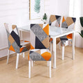 Orange Prism Chair Cover