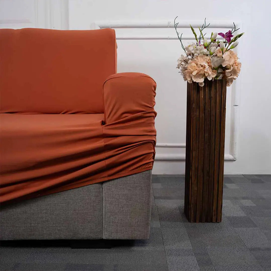 Premium Quality Machine Washable & Dust Proof Sofa Cover - Geruwa | Universal Fit Streachable Fabric