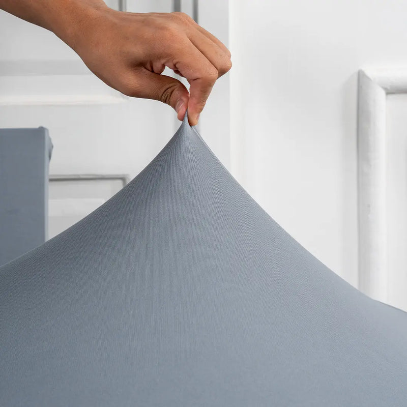 Grey Solid Covers – Dustproof, Stain-Free, Water Resistant & Washable