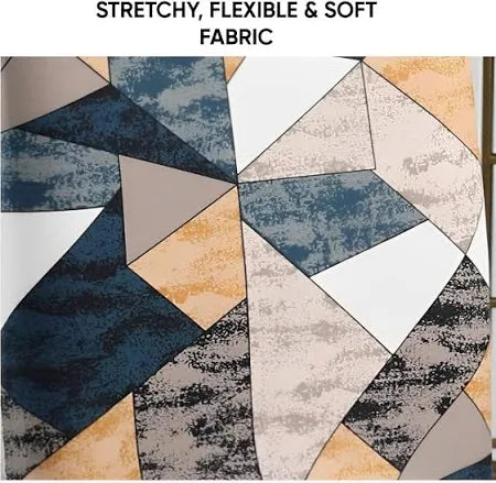 Shades Of Prism Chair Covers - Stretchable, Dustproof, Water Resistant & Machine Washable