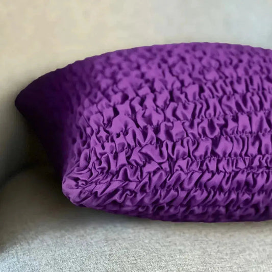 Purple Solid - Pillow Slipcovers, Microfibre Collection