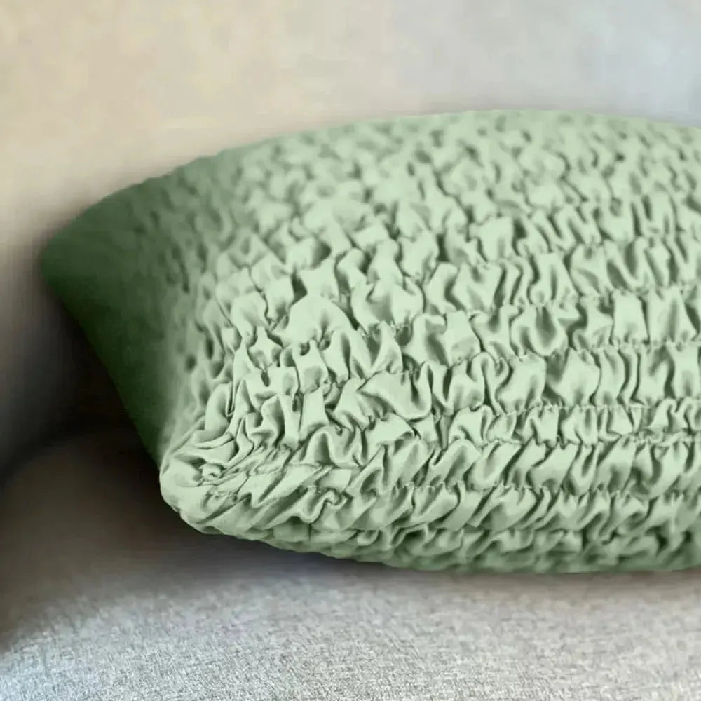 Green Solid - Pillow Slipcovers, Microfibre Collection