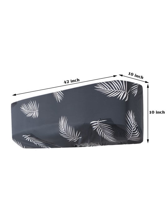 Charcoal Fern - Dustproof & Machine Washable AC Cover