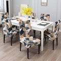 Shades Of Prism Chair Covers - Stretchable, Dustproof, Water Resistant & Machine Washable