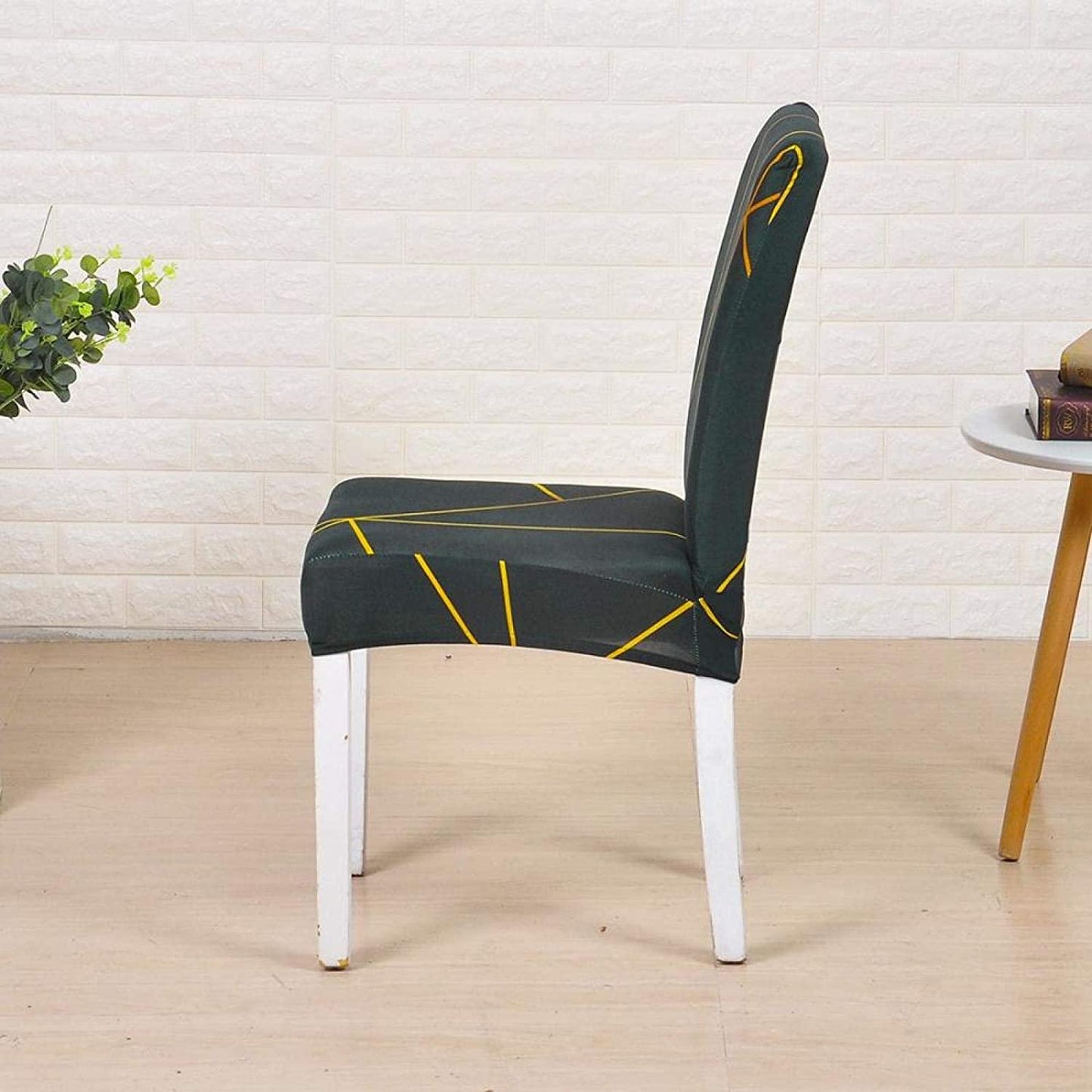 Golden Prism Chair Covers - Stretchable, Dustproof, Water Resistant & Machine Washable- Stretchable, Dustproof, Water Resistant & Machine Washable