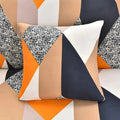 Dustproof, Waterproof & Machine-Washable Cushion Covers - Peach Orange