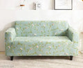 Pastel Green Forest - Luxury Quality Strechable & Dust-proof Sofa Cover